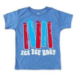 Ice ice baby toddler tee